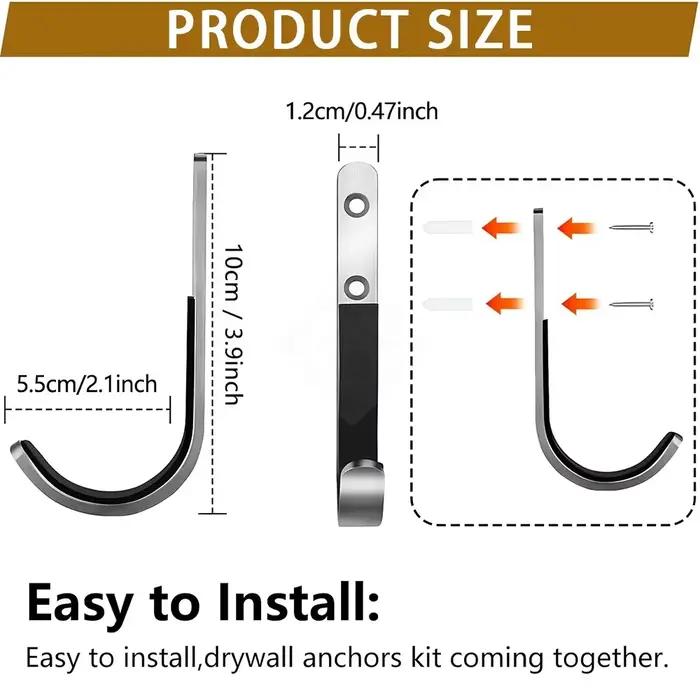 Support mural pour pistolet horizontal