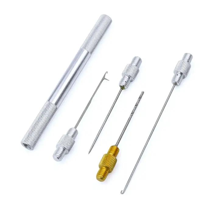 Kit d'outils pour la fabrication de montages à cheveux pour la pêche à la carpe