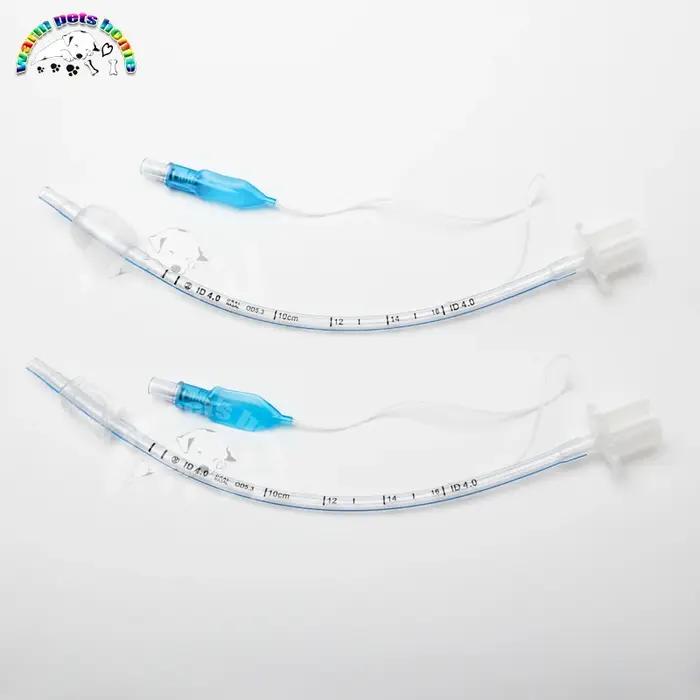 Tube endotrachéal avec manchette ID 2.0-10mm Tube trachéal stérilisé pour consommables médicaux vété
