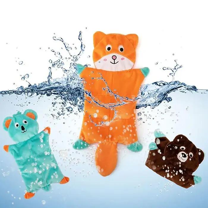 Jouet grinçant en forme d'animal pour chien, jouets en peluche résistants aux morsures pour petits et moyens chiens, jouets interactifs pour chiots, accessoires pour chiens