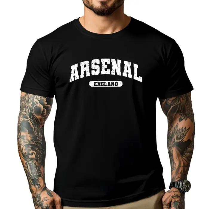 Rétro Style universitaire Arsenal angleterre Streetwear hommes vêtements