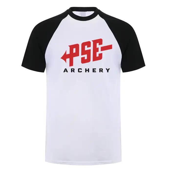Pse Huntinger tir à l'arc hommes t-shirt été décontracté à manches courtes T-shirts Mans dessus frais Pse tir