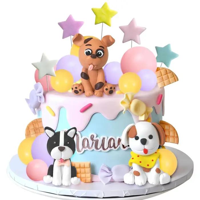 Décoration de gâteau pour chien