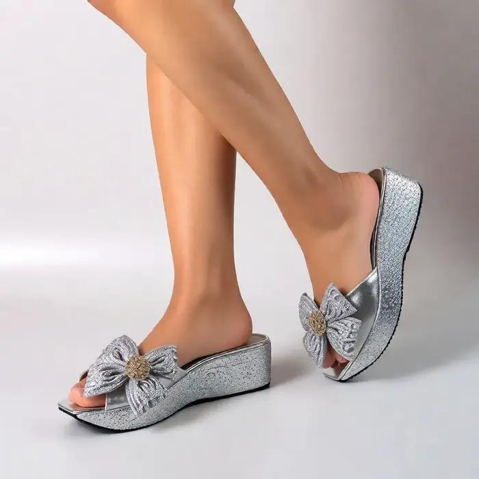 Dernier design – Chaussures de luxe à fleurs pour femmes, escarpins de soirée nigériens à talons hau
