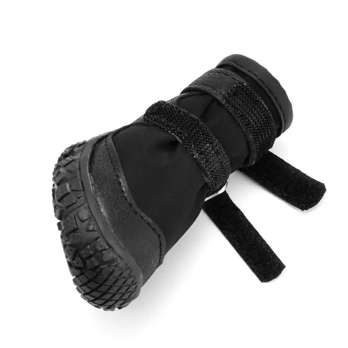 Chaussures Noires Respirantes et Durables pour Chiens