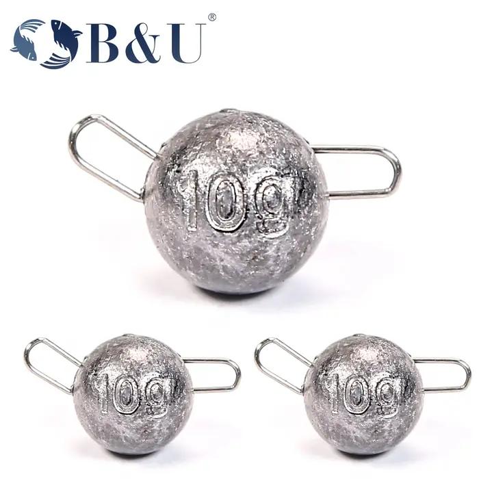 B & U poids plombs accessoires de pêche balançoire gabarit tête balle poids pêche Cheburashka doux l
