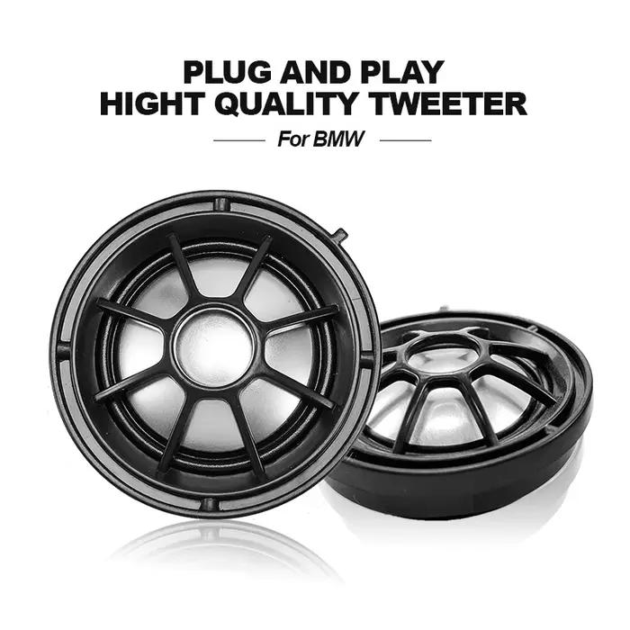 Tweeters de porte de voiture pour BMW, haute qualité, haut-parleurs circulaires, klaxon audio, F10 F