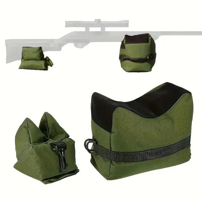 Sac de repos de tir en tissu Oxford Durable, sacs de sable non remplis, support de banc de visée Portable pour fusils/sniper/chasse/cible de sport