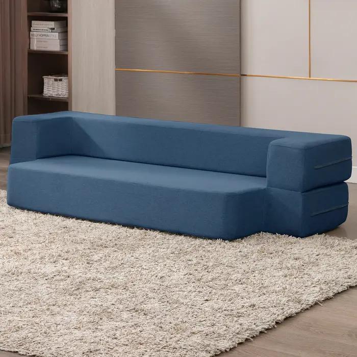 HORGgland-Canapé-lit pliant O, lit en duvet, chaise de couchage, matelas en mousse, lit jumeau