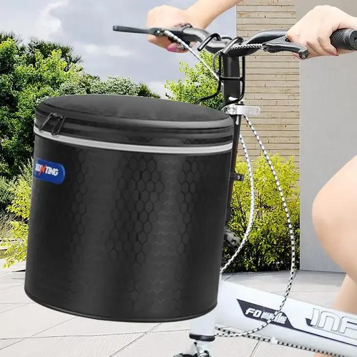 Grand sac de panier avant de vélo pour animaux de compagnie