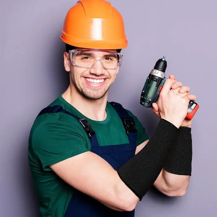 BraceTop Protecteurs de bras pour coupe de ecchymoses, protecteurs de manchons de bras résistants à