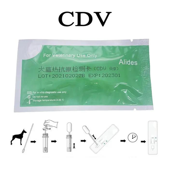 1 pièces canin chien de compagnie CPV CDV Plague rapide Kit de Test