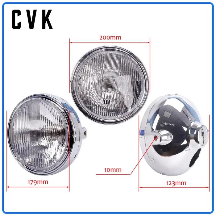 CVK phare de moto phare pour HONDA Hornet CB400 CB500 CB600 CB1300 VTR250 CB250 VTEC400 CB VTEC 400