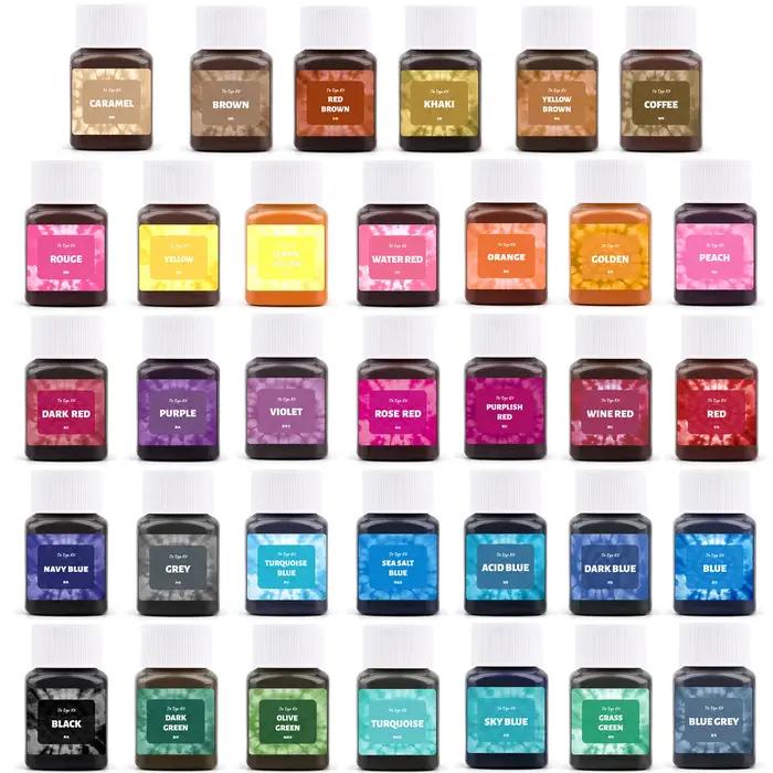 30ml poudre colorant tissu colorants Textile teinture vêtement cravate