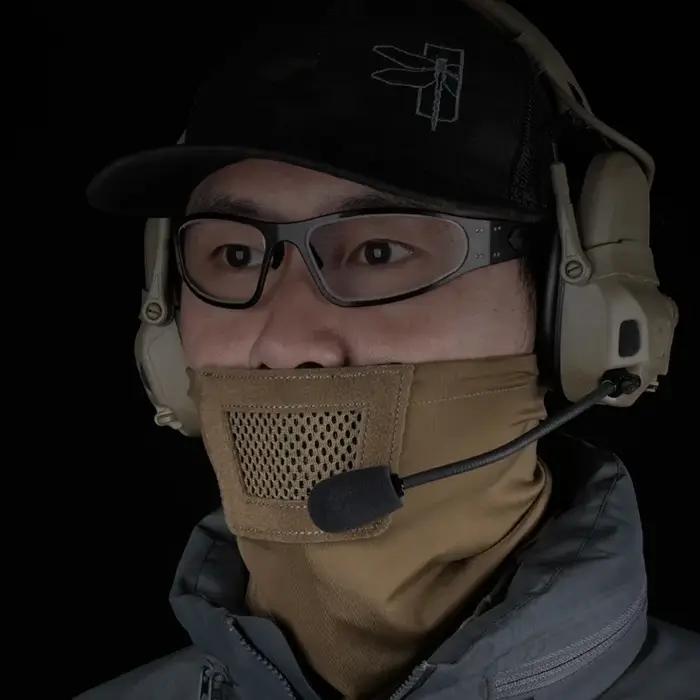 Knight Mask, Foldable Protective Half Face