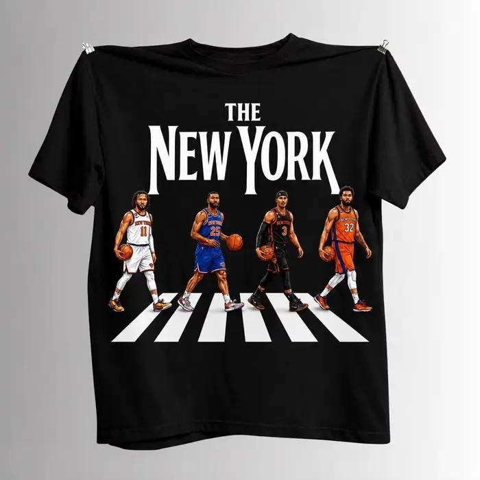 T-shirt de basketball New York Knicks – Cadeau pour les fans – Collection été 2026 – Vêtements de sp