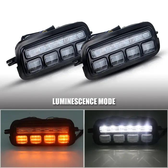 Paire de feux de virage latéraux LED, accessoires de voiture, pour Lada Niva 4x4 1995 + avec clignot