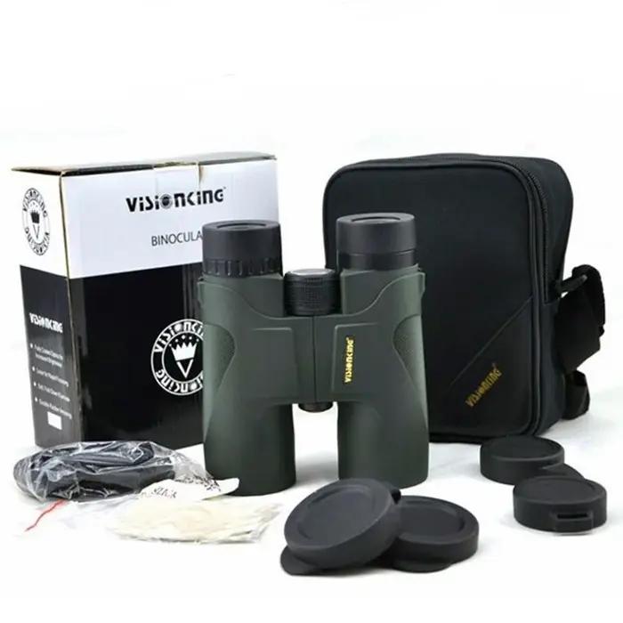 Visionking longue portée 10x42 chasse Camping jumelles BAK-4 FMC étanche puissant télescope Prismati