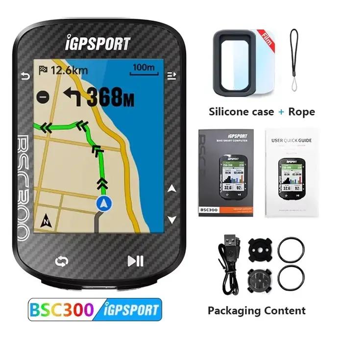 IGPSPORT Bsc300 Gps ordinateur de vélo compteur de vitesse sans fil Navigation GPS ANT capteur de Ca
