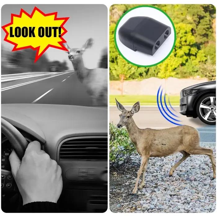 Répulsif Ultrasonique Pour Animaux De Voiture Montage Sur Calandre Alarme Sonore Sécurité Protection De Voiture Occasions Spéciales