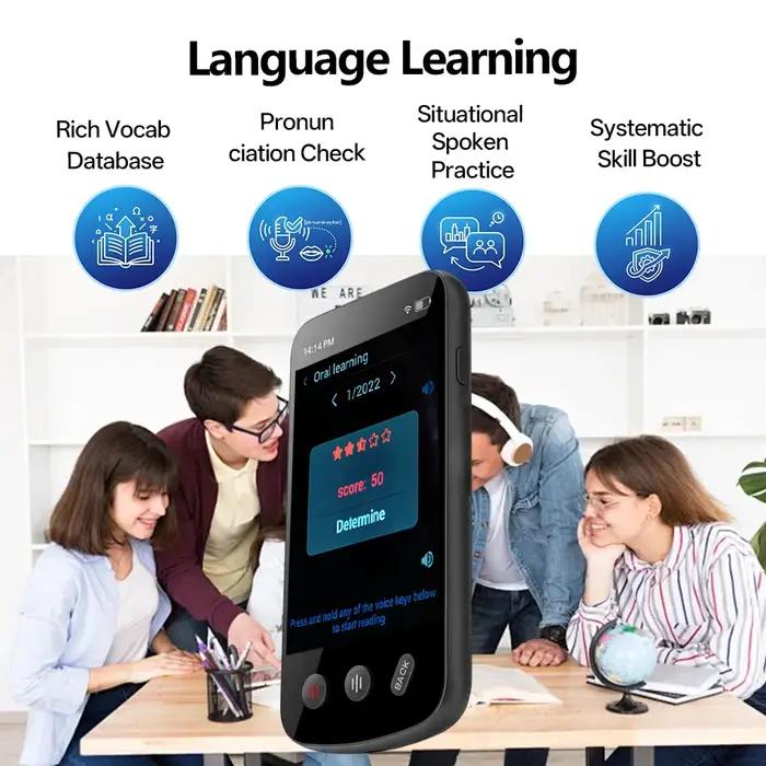 Traducteur MSAI T27 160 langues - Appareil traduction photo voix 4G SIM