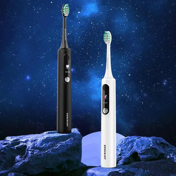 SOOENJOY brosse à dents électrique sonique écran LCD intelligent brosse à dents sonique Mode bricola