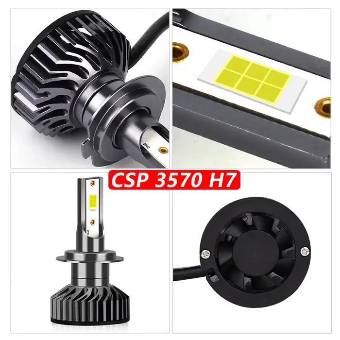 36000LM 130W 4300K 6000K 8000K HB3 HB4 9005 9006 H1 H3 H8 H9 H11 ampoule Canbus EMC H7 H4 Led12V pha