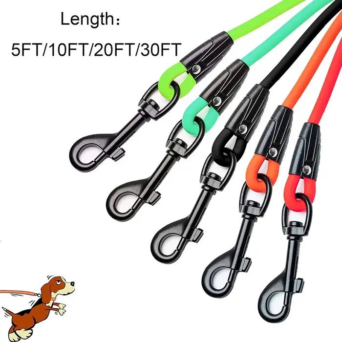 Laisse pour chien longue laisses en PVC entraînement Durable rappel