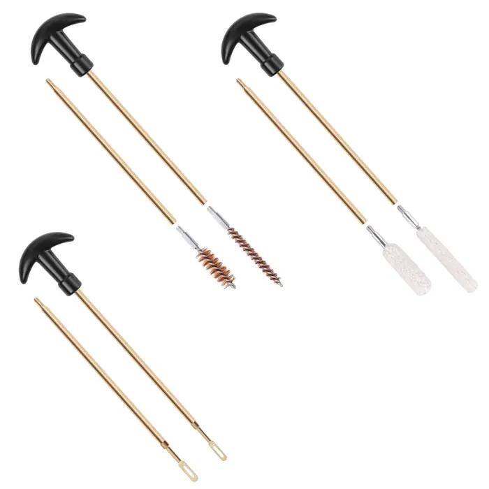 Kit de nettoyage de pistolet 19 pièces/ensemble. 22/.27/.30/.38/.40/.45Cal 5.56mm/7.62mm/9mm