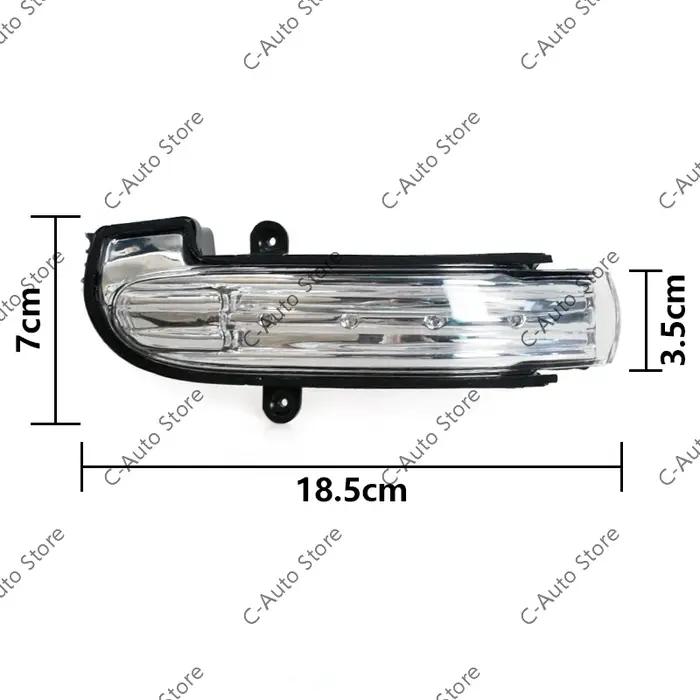Clignotant LED pour miroir de voiture, 4 portes, pour mercedes-benz classe C W203 C230 C240 C32 2004
