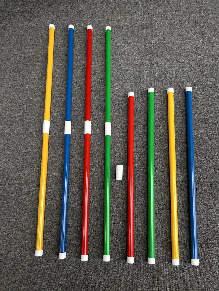 Jeu de bâtons de travail d'équipe, équipement de team building d'entreprise en plein air, accessoires de jeu multijoueurs, activités de développement parent-enfant