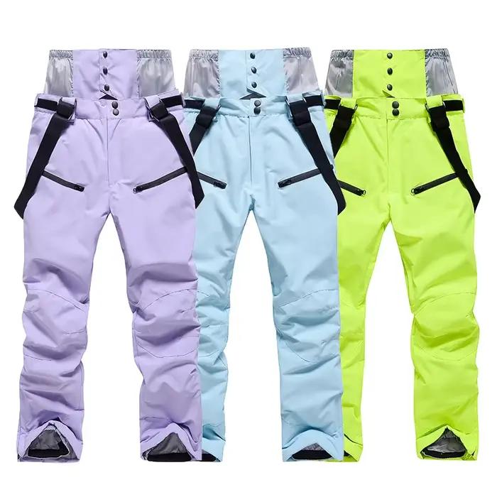 Pantalon de ski coupe-vent pour homme et femme