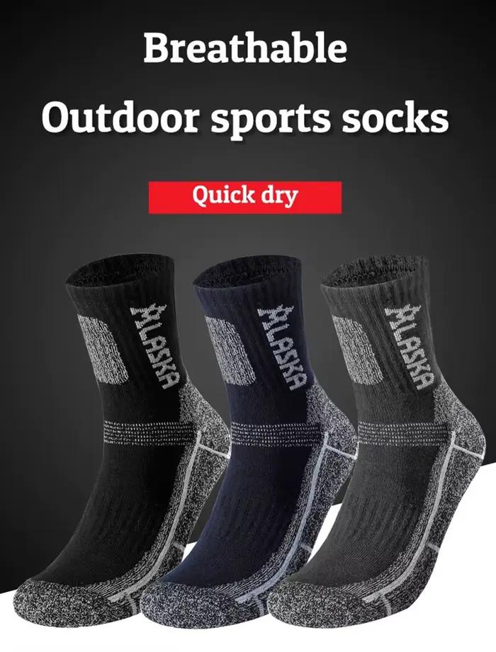 Chaussettes thermiques professionnelles hiver pour chasse - 3 paires chaudes sport outdoor randonnée