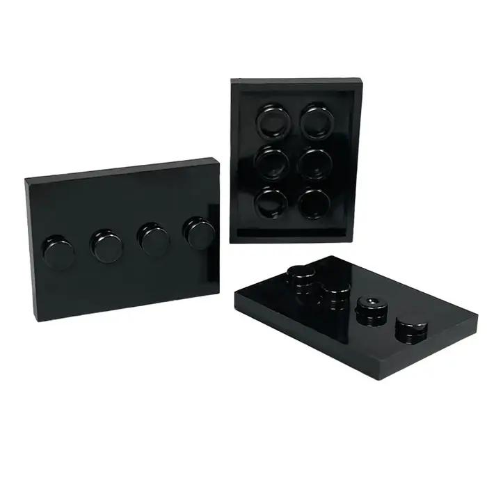 Support de figurines de ville, 50 pièces, blocs de construction MOC à monter soi-même, accessoires,