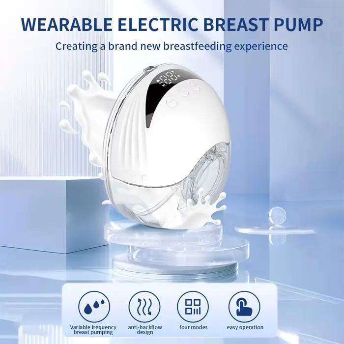 Tire-lait Portable 210ML, grande capacité, mains libres, électrique, Portable, sans BPA, avec affich