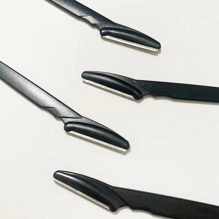 Rasoir de sourcils couteaux Portable visage rasoir épilateur yeux sourcils épilation coupe-épilation