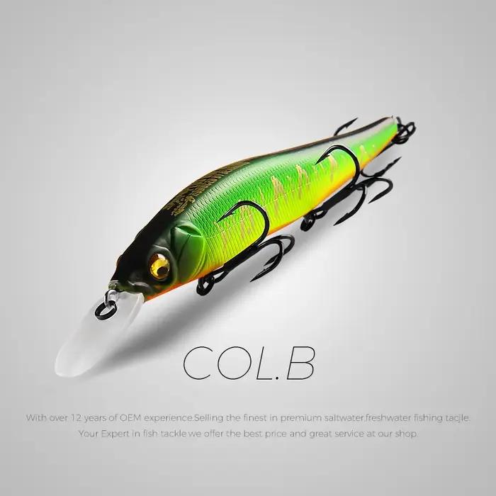 Bearking professionnel Wobbler 110mm 14g plongée 1.8m SP leurres de pêche appâts artificiels prédate