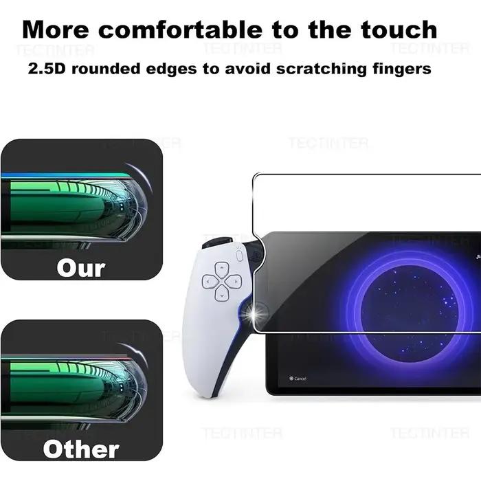 Protecteur d'écran en verre trempé pour Sony PS5 Portal