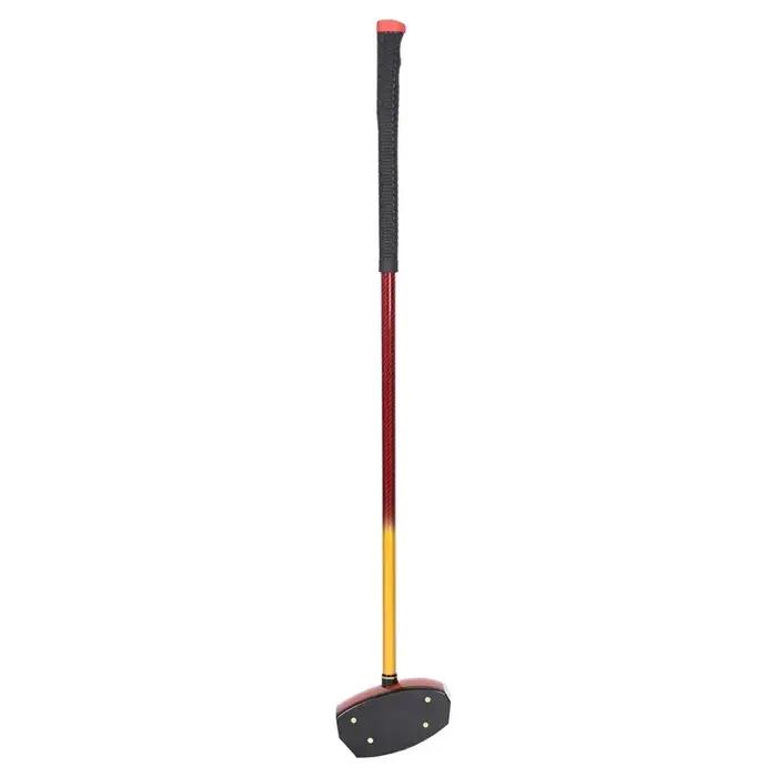 Ensemble de clubs de golf pour hommes et femmes droitiers avec fer plat en érable et têtes de putter en acier