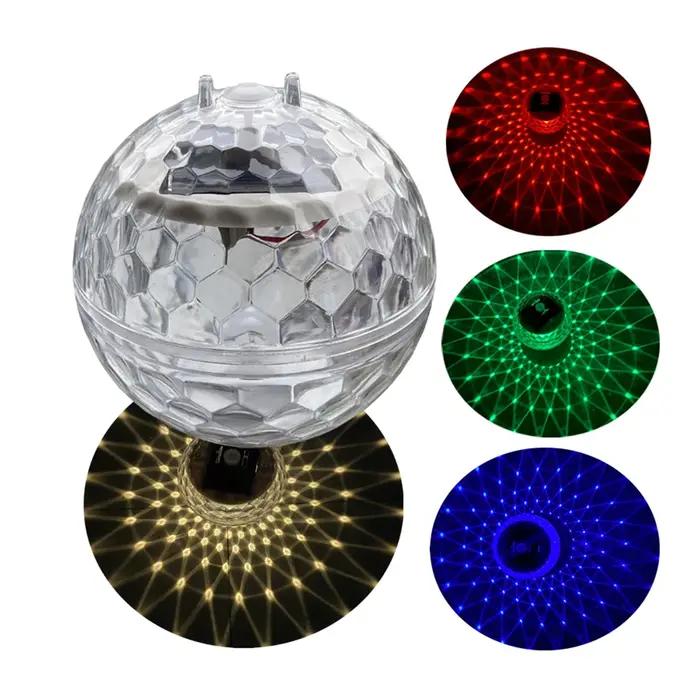 Lampes flottantes solaires piscine LED étanche énergie solaire multicolore changeante lampe à dérive