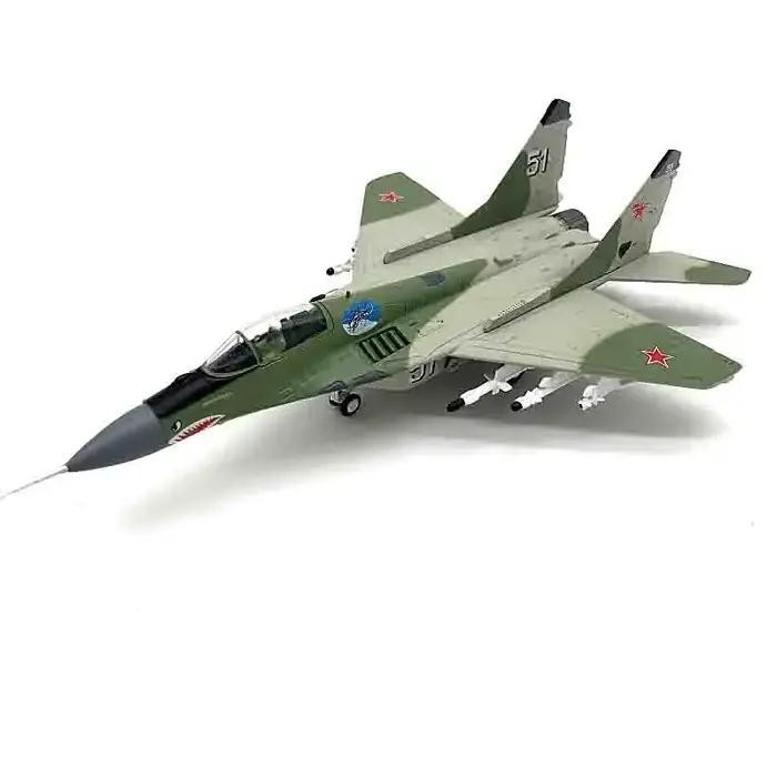 Support d'affichage en alliage d'avion de chasse MIG-29