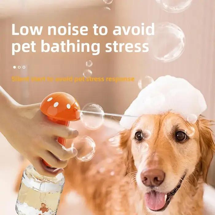 Machine à mousse rechargeable pour animaux de compagnie