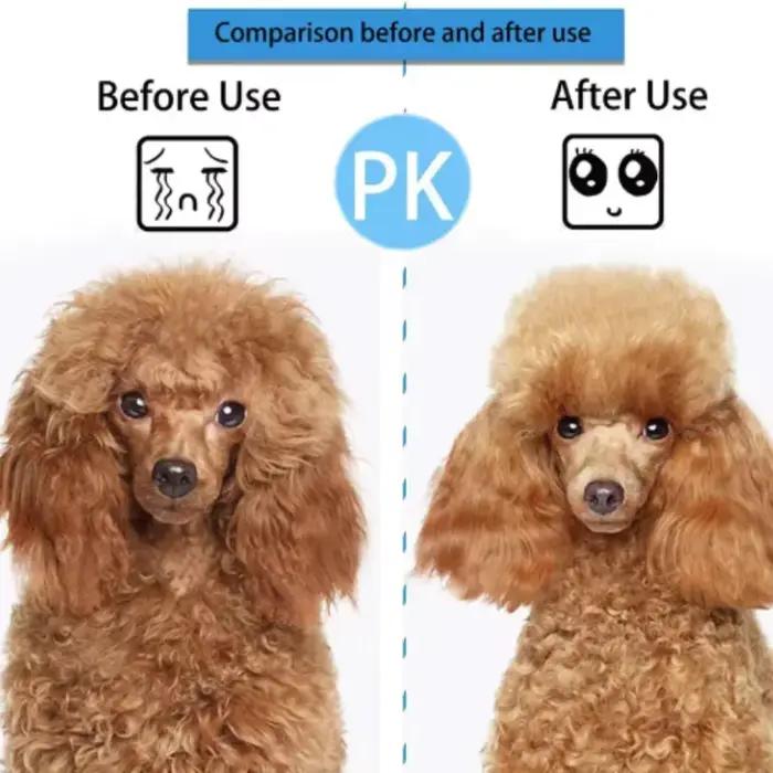 Peigne pour chien, brosse d'épilation pour animaux de compagnie
