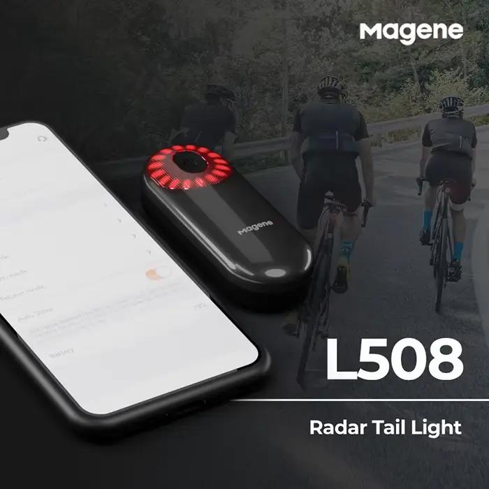 Magene Radar feu arrière de vélo L508 lampe de détection de frein arrière de vélo tige de selle char