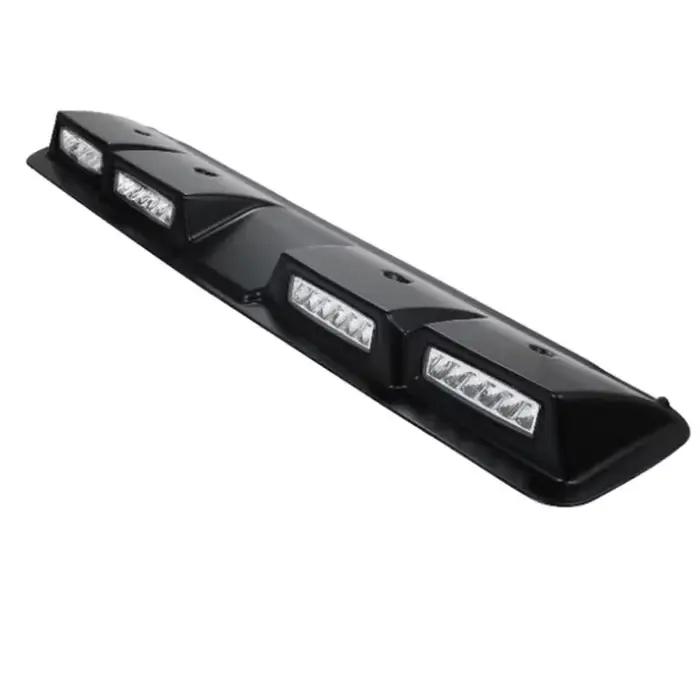 Feux de toit tout-terrain universels 4 lentilles LED RVB pour Toyota LC70 Land Rover Tank 300装饰照明车灯雾灯装配