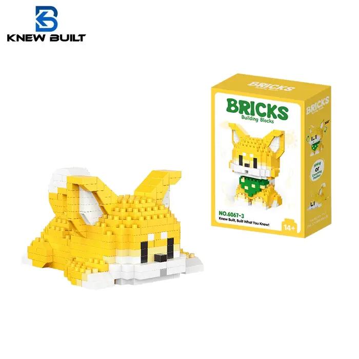 Blocs de construction micro-mini chien adorables pour enfants et adultes occasions spéciales multicolores pour la créativité et la relaxation