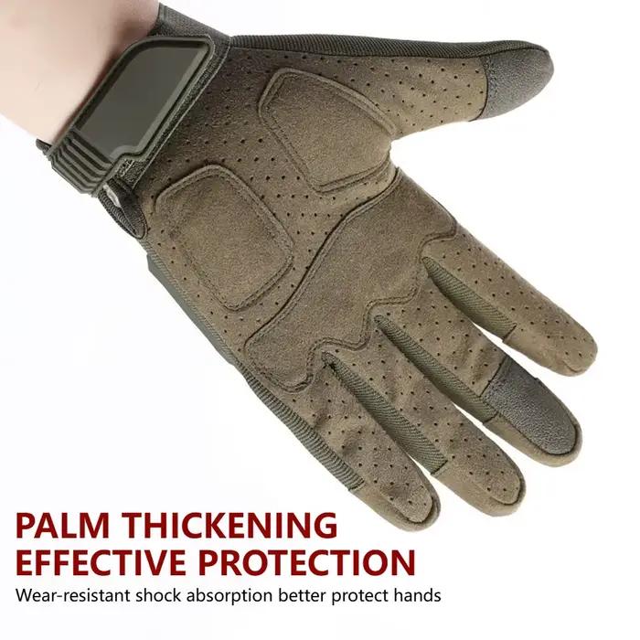 Gants de chasse homme GTUBIKE doigts entiers - Sports, randonnée, vélo - Respirants et durables toutes saisons