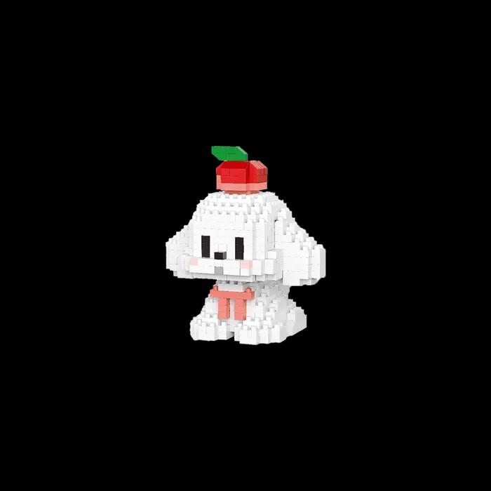 Blocs de construction micro-mini chien adorables pour enfants et adultes occasions spéciales multicolores pour la créativité et la relaxation