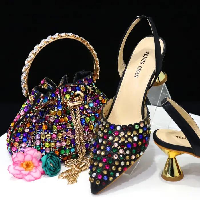 Venus Chan-Chaussures de Mariage à Talons Hauts et Pointus INS