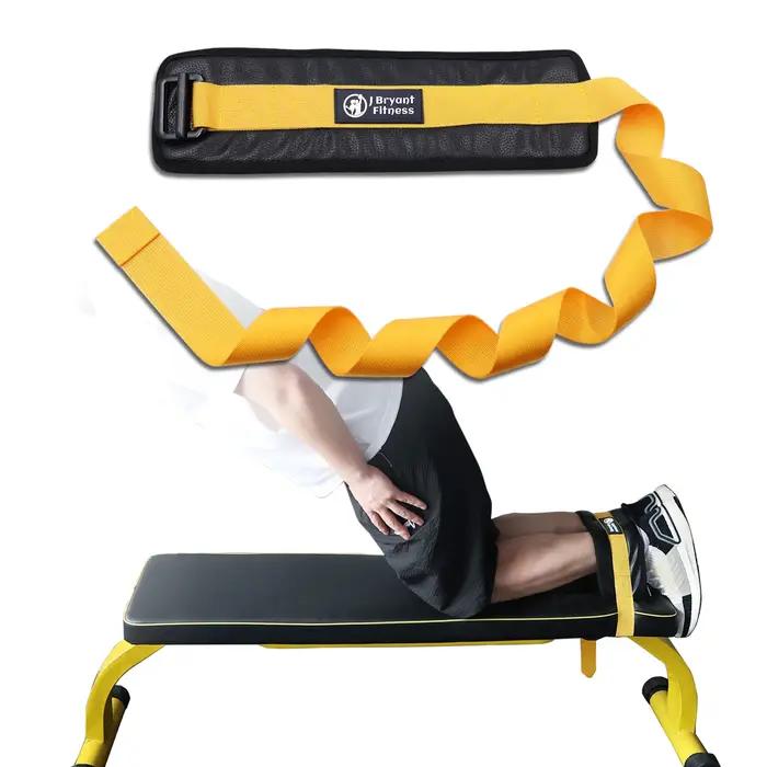 Sangle nordique pour boucles aux ischio-jambiers, sangle d'entraînement des jambes assistée pour ban